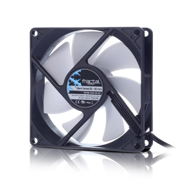 Fractal Design 92 mm Silent Series R3 i gruppen DATORER & KRINGUTRUSTNING / Datorkomponenter / Processorer hos TP E-commerce Nordic AB (C79863)