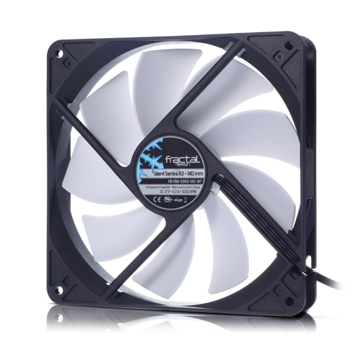 Fractal Design Silent Series R3 140 mm i gruppen DATORER & KRINGUTRUSTNING / Datorkomponenter / Kylning / Chassifläktar hos TP E-commerce Nordic AB (C79864)