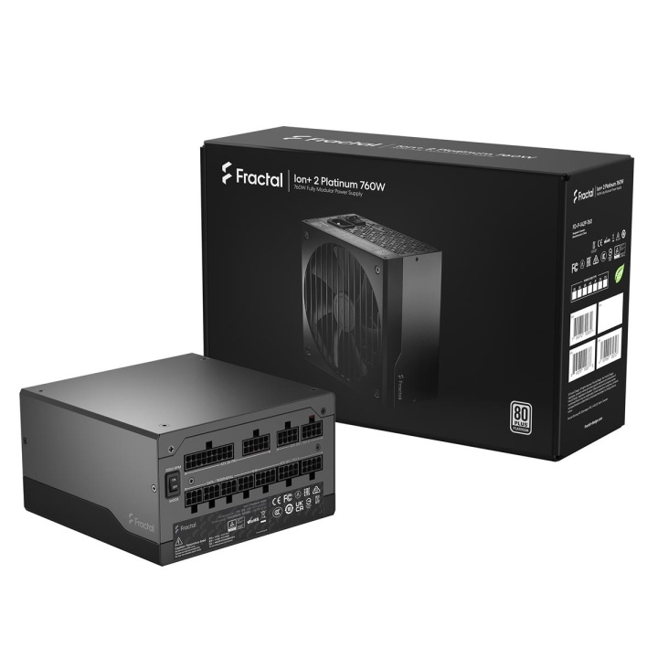 Fractal Design Ion+ 2 Platinum 760W i gruppen DATORER & KRINGUTRUSTNING / Datorkomponenter / Nätaggregat/PSU hos TP E-commerce Nordic AB (C79910)