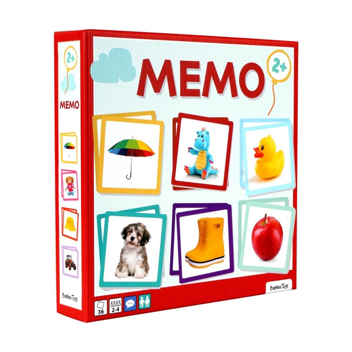 Barbo Toys Babro Classic Mitt första memo i gruppen LEKSAKER, BARN- & BABYPRODUKTER / Spel / Barnspel hos TP E-commerce Nordic AB (C79964)
