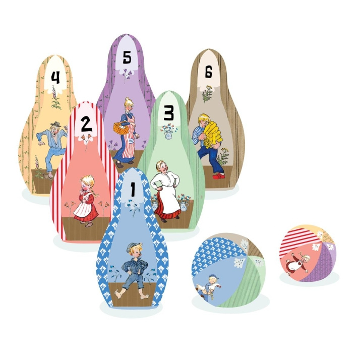 Barbo Toys Emil Mjukt bowlingspel i gruppen LEKSAKER, BARN- & BABYPRODUKTER / Spel / Barnspel hos TP E-commerce Nordic AB (C79978)