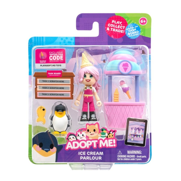 Adopt Me Vänner-paket - Glassbar i gruppen LEKSAKER, BARN- & BABYPRODUKTER / Leksaker / Lekset hos TP E-commerce Nordic AB (C80795)