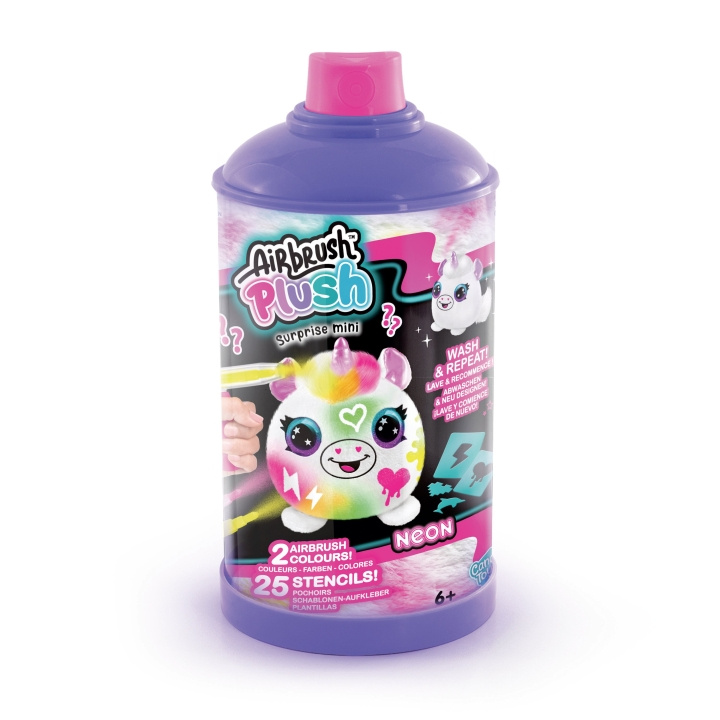 Airbrush Plush Neon mini Mystery Kit PDQ (1020) i gruppen LEKSAKER, BARN- & BABYPRODUKTER / Leksaker / Rita & Räkna hos TP E-commerce Nordic AB (C80802)