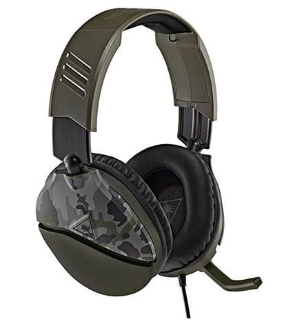 Turtle Beach Recon 70 Grönt kamouflage i gruppen HEMELEKTRONIK / Spelkonsoler & Tillbehör / Xbox One / Tillbehör hos TP E-commerce Nordic AB (C80930)
