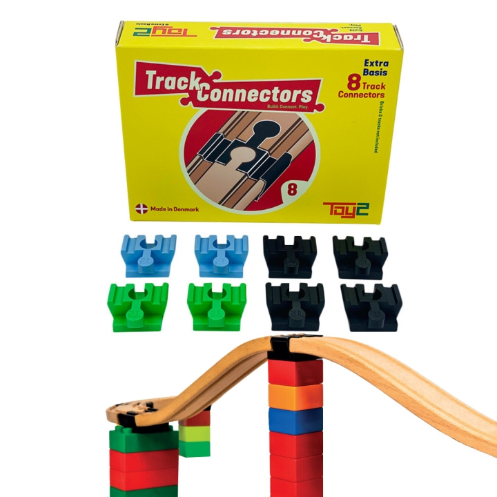 Track Connector 8 Basis-kontaktdon (21048) | LEKSAKER, BARN- & BABYPRODUKTER - Leksaker - Byggleksaker - Byggklossar & övriga byggleksaker | GameStuff