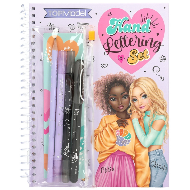 TOPModel Målarbokssats Handlettering (0412158) i gruppen LEKSAKER, BARN- & BABYPRODUKTER / Leksaker / Rita & Räkna hos TP E-commerce Nordic AB (C80961)