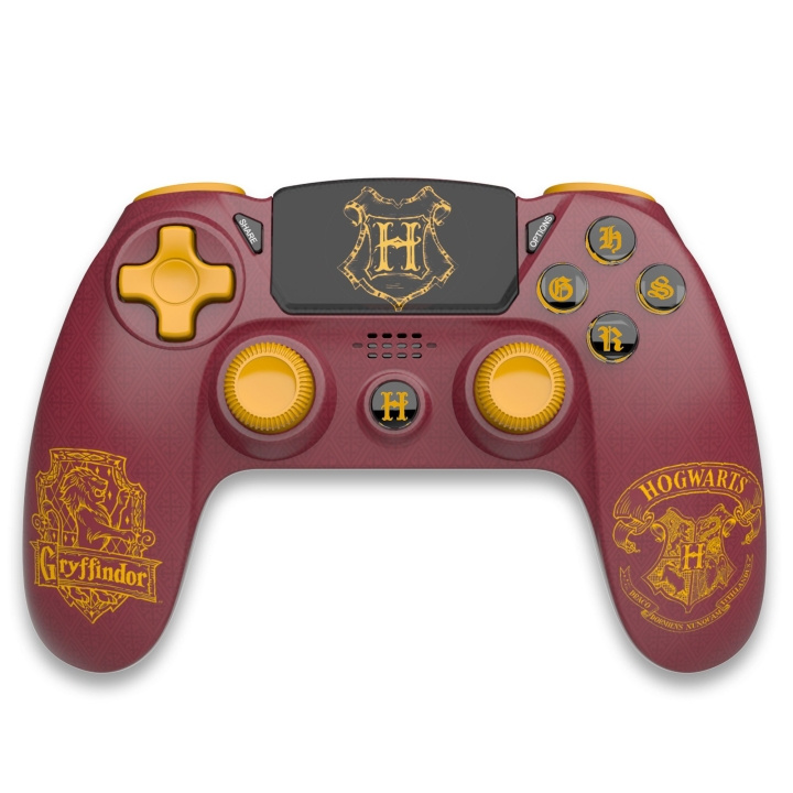 Trade Invaders Harry Potter - PS4 Trådlös handkontroll - Gryffindor i gruppen HEMELEKTRONIK / Spelkonsoler & Tillbehör / Sony PlayStation 4 / Tillbehör hos TP E-commerce Nordic AB (C80973)