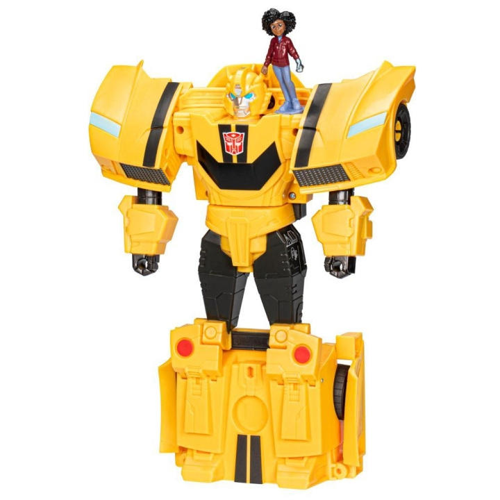 Transformers Earthspark Spinchanger - Bumblebee (F7662) i gruppen LEKSAKER, BARN- & BABYPRODUKTER / Leksaker / Figurer, Miniatyrer & tillbehör hos TP E-commerce Nordic AB (C80980)