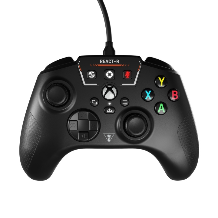 Turtle Beach REACT-R trådbunden handkontroll - svart i gruppen HEMELEKTRONIK / Spelkonsoler & Tillbehör / Xbox Series X/S / Tillbehör hos TP E-commerce Nordic AB (C81155)