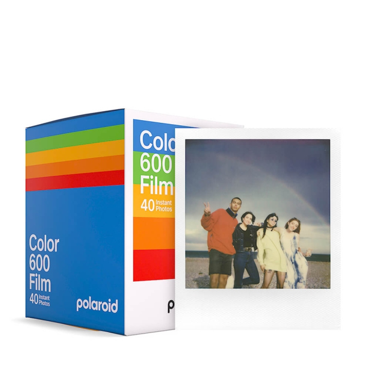 Polaroid Color Film for 600 White Frame 5-pack i gruppen HEMELEKTRONIK / Foto & Video / Fotoutrustning / Övrigt hos TP E-commerce Nordic AB (C81396)