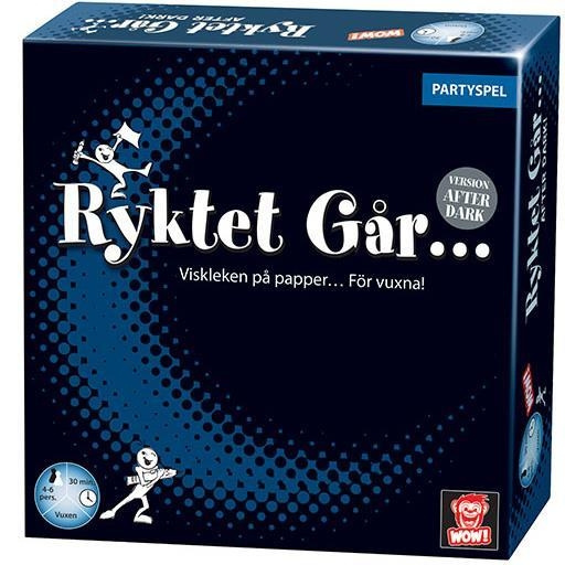 Plasto Ryktet går - AFTER DARK (SE) i gruppen LEKSAKER, BARN- & BABYPRODUKTER / Spel / Sällskapsspel hos TP E-commerce Nordic AB (C81748)
