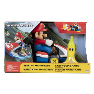 JAKKS Pacific Super Mario 2,5 tum Spin Out Mario Kart Mario