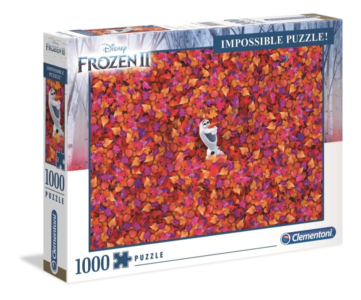 Clementoni 1000 bitar Omöjligt pussel Frozen 2 i gruppen SPORT, FRITID & HOBBY / Hobby / Pussel hos TP E-commerce Nordic AB (C81822)