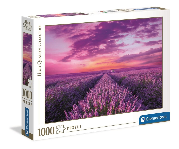 Clementoni 1000 bitar High Quality Collection Lavendelfält i gruppen SPORT, FRITID & HOBBY / Hobby / Pussel hos TP E-commerce Nordic AB (C81824)