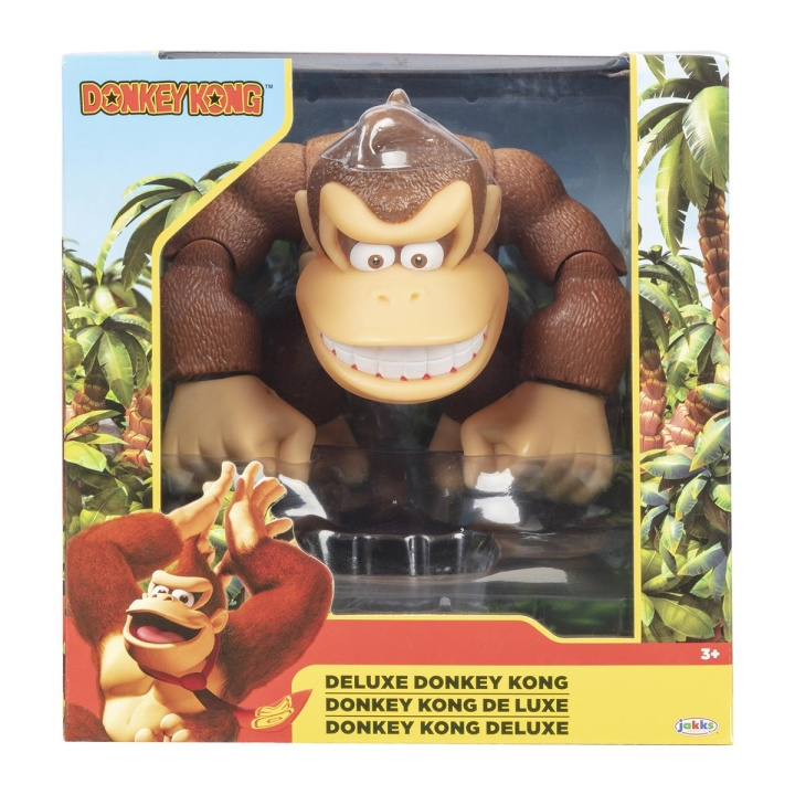 JAKKS Pacific Donkey Kong 6 tums figur Deluxe Donkey Kong i gruppen LEKSAKER, BARN- & BABYPRODUKTER / Leksaker / Figurer, Miniatyrer & tillbehör hos TP E-commerce Nordic AB (C81894)