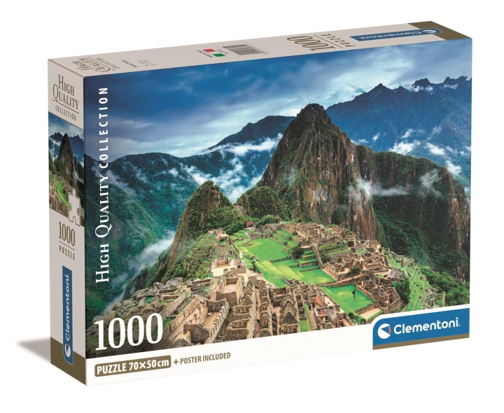 Clementoni 1000 st CB High Quality Collection Machu Picchu i gruppen SPORT, FRITID & HOBBY / Hobby / Pussel hos TP E-commerce Nordic AB (C81952)
