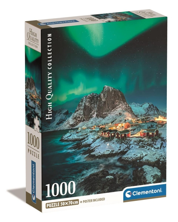 Clementoni 1000 st CB High Quality Collection Lofoten Islands i gruppen SPORT, FRITID & HOBBY / Hobby / Pussel hos TP E-commerce Nordic AB (C81959)