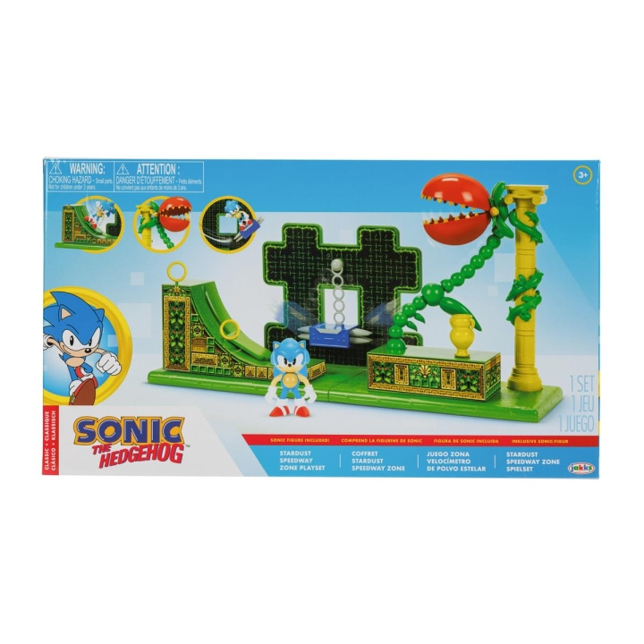 JAKKS Pacific Sonic the Hedgehog 2,5 tums lekset Stardust Speedway Zone i gruppen LEKSAKER, BARN- & BABYPRODUKTER / Leksaker / Lekset hos TP E-commerce Nordic AB (C81990)