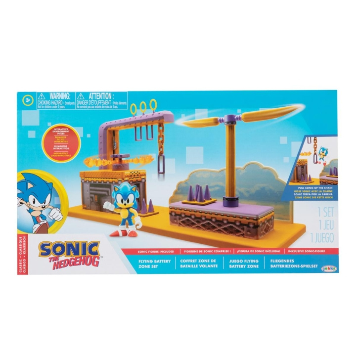 JAKKS Pacific Sonic the Hedgehog 2,5 tums lekset Flygande batterizon i gruppen LEKSAKER, BARN- & BABYPRODUKTER / Leksaker / Lekset hos TP E-commerce Nordic AB (C82032)