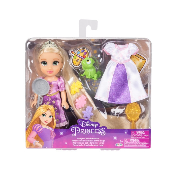 JAKKS Pacific Disney Princess 6 Inch Petite Doll med Extra Mode & Tillbehör Längsta håret Rapunzel | LEKSAKER, BARN- & BABYPRODUKTER - Leksaker - Dockor & Tillbehör | GameStuff
