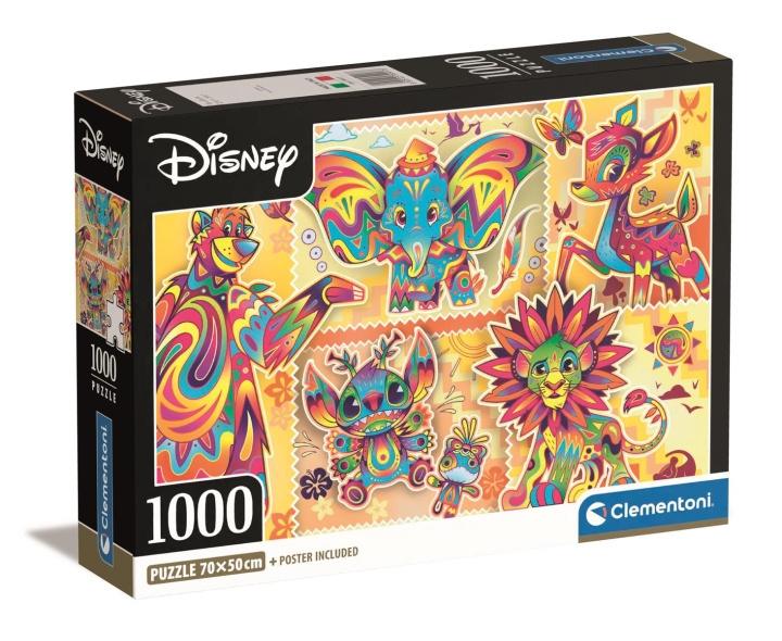 Clementoni 1000 st CB Collection Disney Classics av hög kvalitet i gruppen SPORT, FRITID & HOBBY / Hobby / Pussel hos TP E-commerce Nordic AB (C82097)