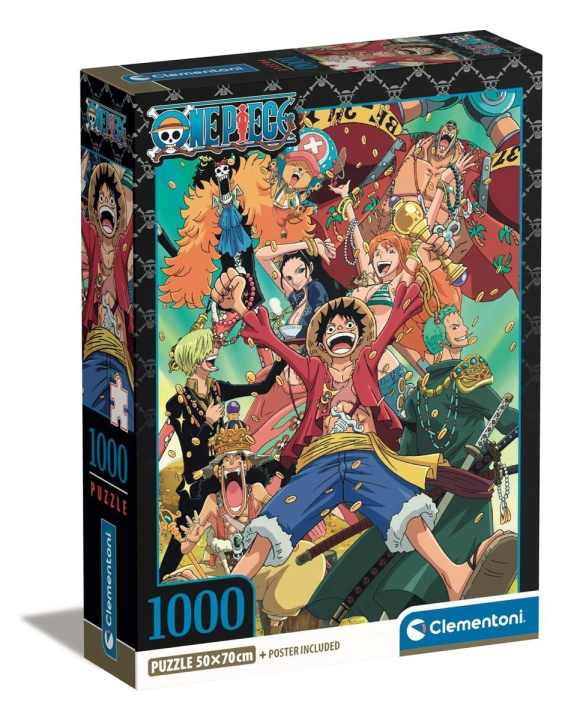 Clementoni 1000 st CB High Quality Collection One Piece 2 i gruppen SPORT, FRITID & HOBBY / Hobby / Pussel hos TP E-commerce Nordic AB (C82100)