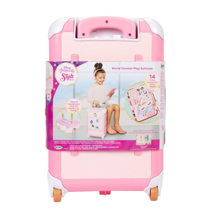 JAKKS Pacific Disney Princess Style Collection Deluxe resväska för lek i gruppen LEKSAKER, BARN- & BABYPRODUKTER / Resa / Barnväskor / Resväskor hos TP E-commerce Nordic AB (C82160)