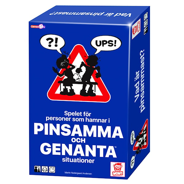 Plasto Spelet för personer som hamnar i PINSAMMA och GENANTA situationer i gruppen LEKSAKER, BARN- & BABYPRODUKTER / Spel / Sällskapsspel hos TP E-commerce Nordic AB (C82167)