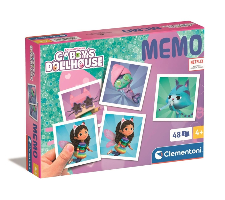 Clementoni Memo Gabbys dockhus i gruppen LEKSAKER, BARN- & BABYPRODUKTER / Spel / Barnspel hos TP E-commerce Nordic AB (C82178)