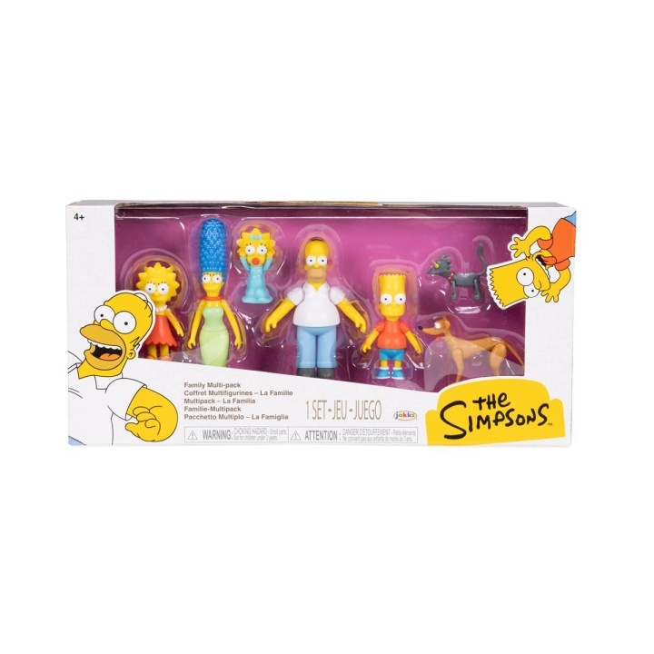 JAKKS Pacific The Simpsons 2,5 tums figur Multipack i gruppen LEKSAKER, BARN- & BABYPRODUKTER / Leksaker / Figurer, Miniatyrer & tillbehör hos TP E-commerce Nordic AB (C82192)