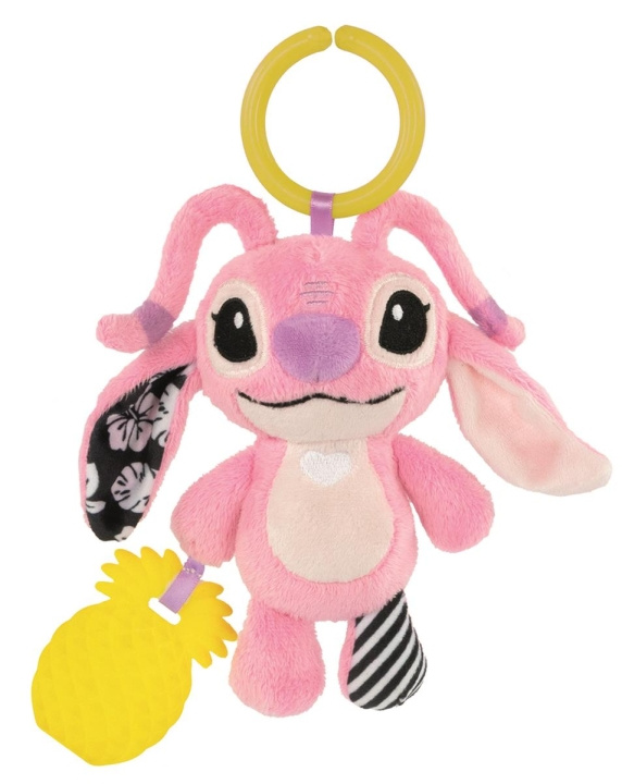 Clementoni Disney Baby Stitch mjuk skallra ängel i gruppen LEKSAKER, BARN- & BABYPRODUKTER / Babyleksaker / Aktivitetsleksaker hos TP E-commerce Nordic AB (C82235)