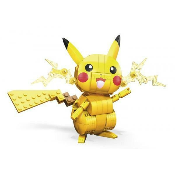 Pokémon MEGA - Pokemon Bygg och visa - Pikachu (GMD31) i gruppen LEKSAKER, BARN- & BABYPRODUKTER / Leksaker / Byggleksaker / Byggklossar & övriga byggleksaker hos TP E-commerce Nordic AB (C82318)
