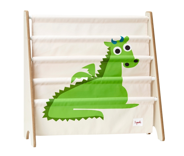 3 Sprouts Bokhyllan - Gröna draken i gruppen LEKSAKER, BARN- & BABYPRODUKTER / Barnrum / Förvaring hos TP E-commerce Nordic AB (C82378)