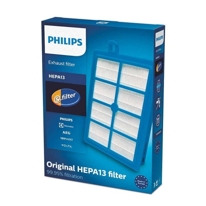 Philips HEPA 13 frånluftsfilter -FC8038/01 i gruppen HEM, HUSHÅLL & TRÄDGÅRD / Städprodukter / Dammsugare & Tillbehör / Tillbehör / Filter hos TP E-commerce Nordic AB (C82435)