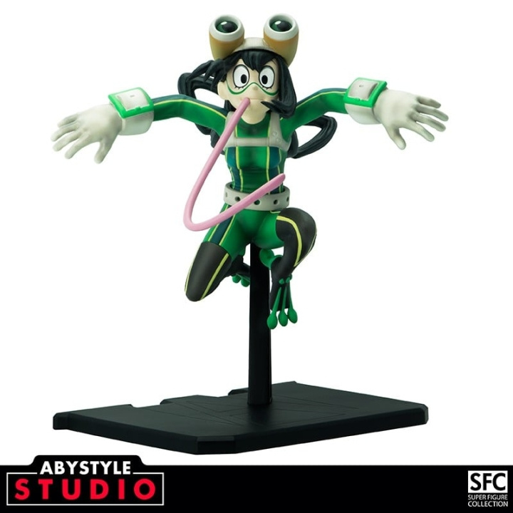 Abysse MY HERO ACADEMIA - Figurin Tsuyu Asui i gruppen LEKSAKER, BARN- & BABYPRODUKTER / Leksaker / Figurer, Miniatyrer & tillbehör hos TP E-commerce Nordic AB (C82493)