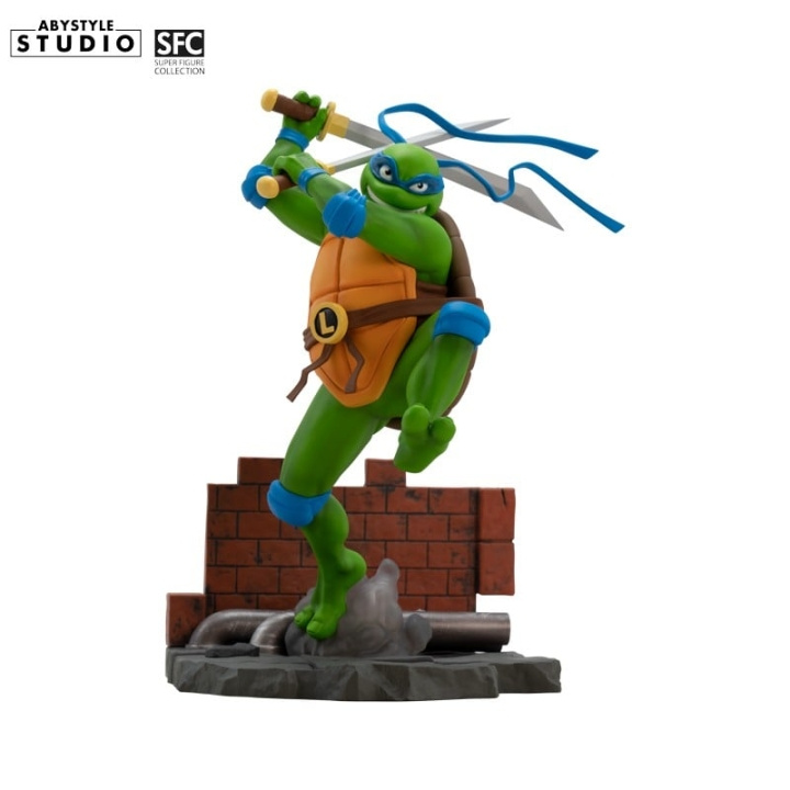 Abysse TMNT - Leonardo figurin i gruppen LEKSAKER, BARN- & BABYPRODUKTER / Leksaker / Figurer, Miniatyrer & tillbehör hos TP E-commerce Nordic AB (C82637)