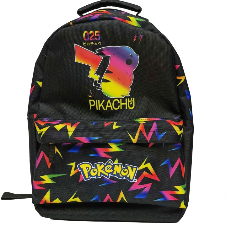 Pokémon Neon - Stor ryggsäck (15 L) (1615090-23MPOK204BOR) | LEKSAKER, BARN- & BABYPRODUKTER - Resa - Barnväskor - Ryggsäckar | GameStuff