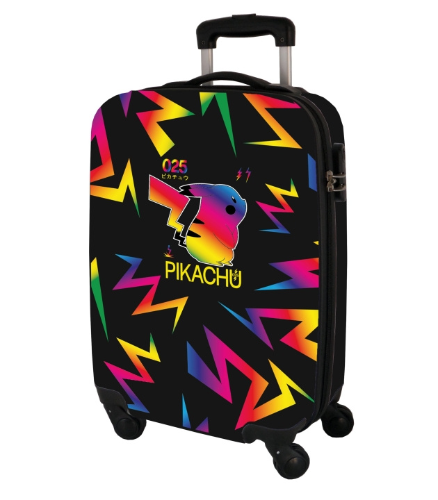 Pokémon Pokémon Barnlicensiering - - Neon - Resväska med vagn 35 x 54 x 22 cm (1615091-23MPOK21018P) | LEKSAKER, BARN- & BABYPRODUKTER - Resa - Barnväskor - Resväskor | GameStuff