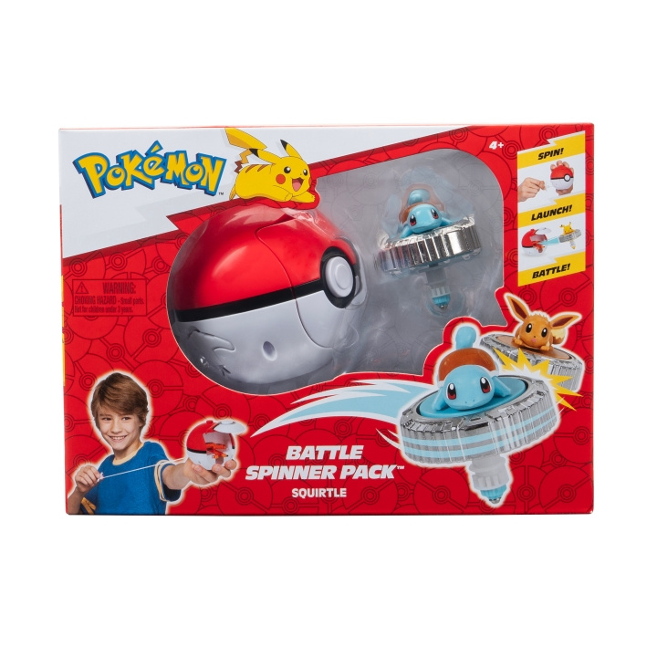 Pokémon Pokemon - Battle Spinner Ass. (PKW4397) i gruppen LEKSAKER, BARN- & BABYPRODUKTER / Leksaker / Actionlek hos TP E-commerce Nordic AB (C82661)