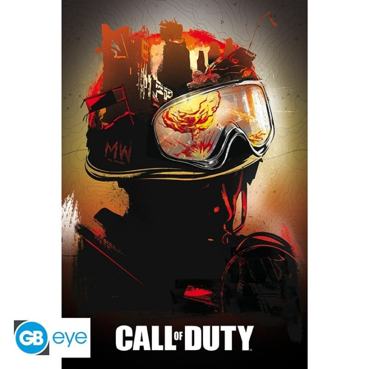 Abysse CALL OF DUTY - Poster Maxi 91.5x61 - Graffiti i gruppen SPORT, FRITID & HOBBY / Roliga prylar / Övrigt hos TP E-commerce Nordic AB (C82667)