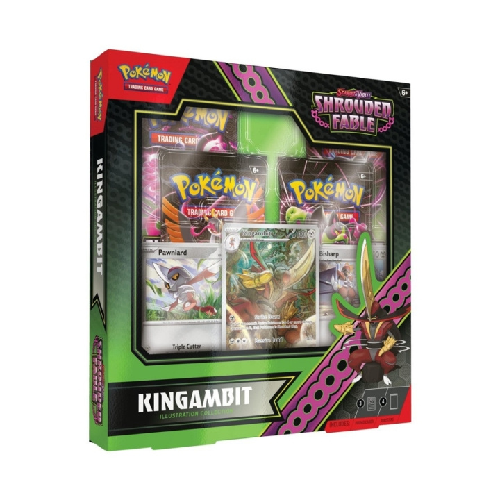 Pokémon Pokémon - SV6.5 Shrouded Fable EX Rare Kingambit (POK85858) i gruppen LEKSAKER, BARN- & BABYPRODUKTER / Spel / Kortspel hos TP E-commerce Nordic AB (C82680)