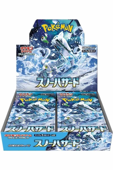 Pokémon Scarlet & Violet: Snow Hazard Expansion Pack i gruppen LEKSAKER, BARN- & BABYPRODUKTER / Spel / Kortspel hos TP E-commerce Nordic AB (C82688)