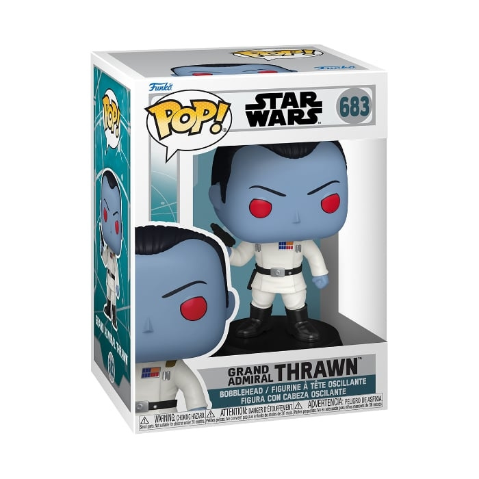 Funko Pop! - Vinyl Star Wars - Storamiral Thrawn (76539) i gruppen LEKSAKER, BARN- & BABYPRODUKTER / Leksaker / Figurer, Miniatyrer & tillbehör hos TP E-commerce Nordic AB (C82732)