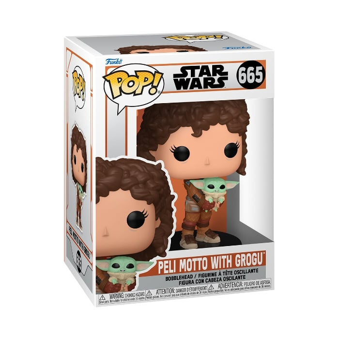 Funko Pop! - Vinyl Mandalorian - Peli Motto Med/Grogu (76552) i gruppen LEKSAKER, BARN- & BABYPRODUKTER / Leksaker / Figurer, Miniatyrer & tillbehör hos TP E-commerce Nordic AB (C82733)