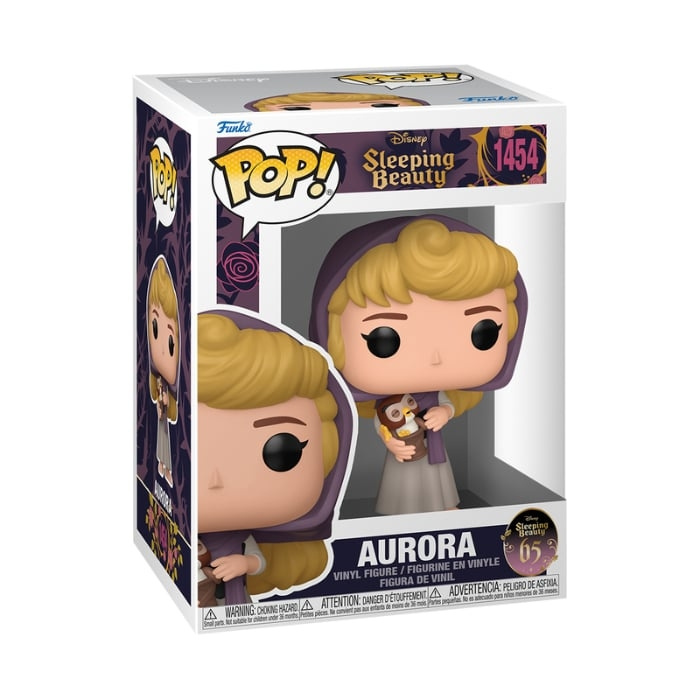 Funko Pop! - Vinyl Törnrosa 65:e - Aurora med uggla (78181) i gruppen LEKSAKER, BARN- & BABYPRODUKTER / Leksaker / Figurer, Miniatyrer & tillbehör hos TP E-commerce Nordic AB (C82742)