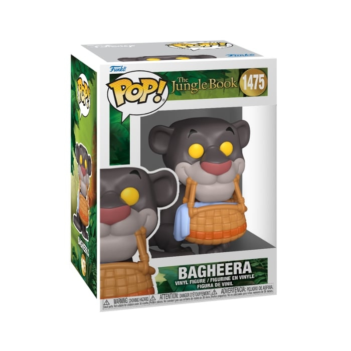 Funko Pop! - Vinyl Djungelboken - Bagheera med korg (80786) i gruppen LEKSAKER, BARN- & BABYPRODUKTER / Leksaker / Figurer, Miniatyrer & tillbehör hos TP E-commerce Nordic AB (C82780)