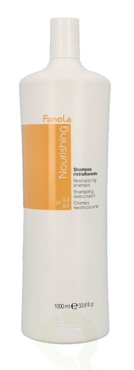 Fanola Nutri Care Restructuring Shampoo 1000 ml i gruppen SKÖNHET & HÄLSA / Hår & Styling / Hårvårdsprodukter / Schampo hos TP E-commerce Nordic AB (C82949)