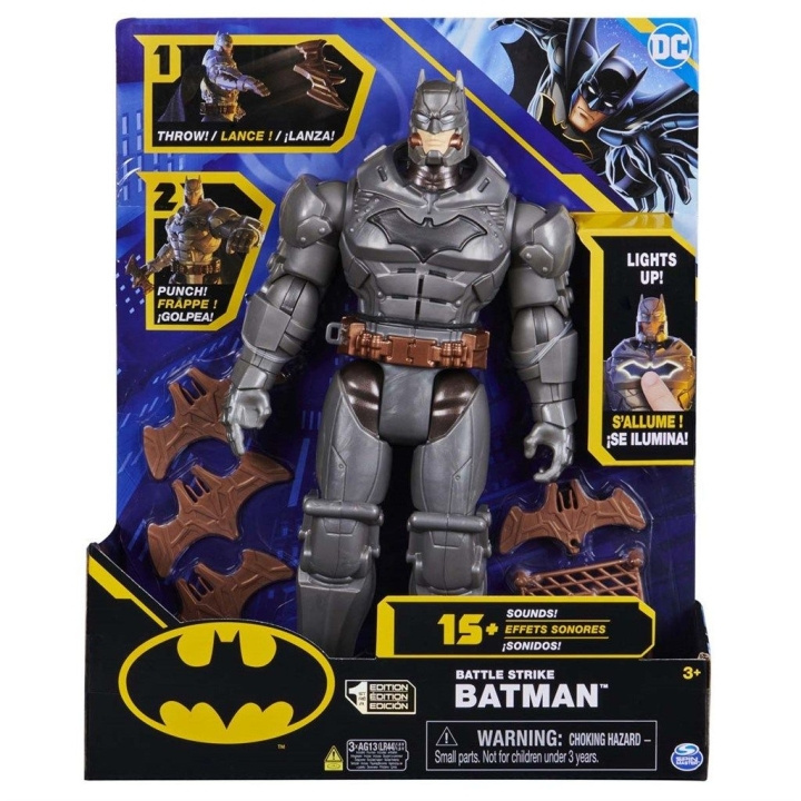 BATMAN figur, 30 cm, med funktion (6064833) i gruppen LEKSAKER, BARN- & BABYPRODUKTER / Leksaker / Figurer, Miniatyrer & tillbehör hos TP E-commerce Nordic AB (C82996)