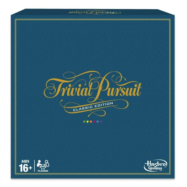 Hasbro Trivial Pursuit Klassisk utgåva (DK) i gruppen LEKSAKER, BARN- & BABYPRODUKTER / Spel / Sällskapsspel hos TP E-commerce Nordic AB (C83226)