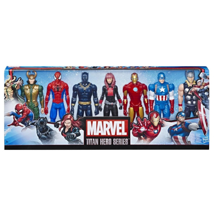 Avengers Titan Hero Collection 7-pack i gruppen LEKSAKER, BARN- & BABYPRODUKTER / Leksaker / Figurer, Miniatyrer & tillbehör hos TP E-commerce Nordic AB (C83242)